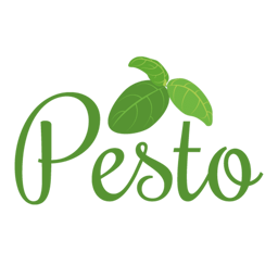 Pizzeria Pesto logo.